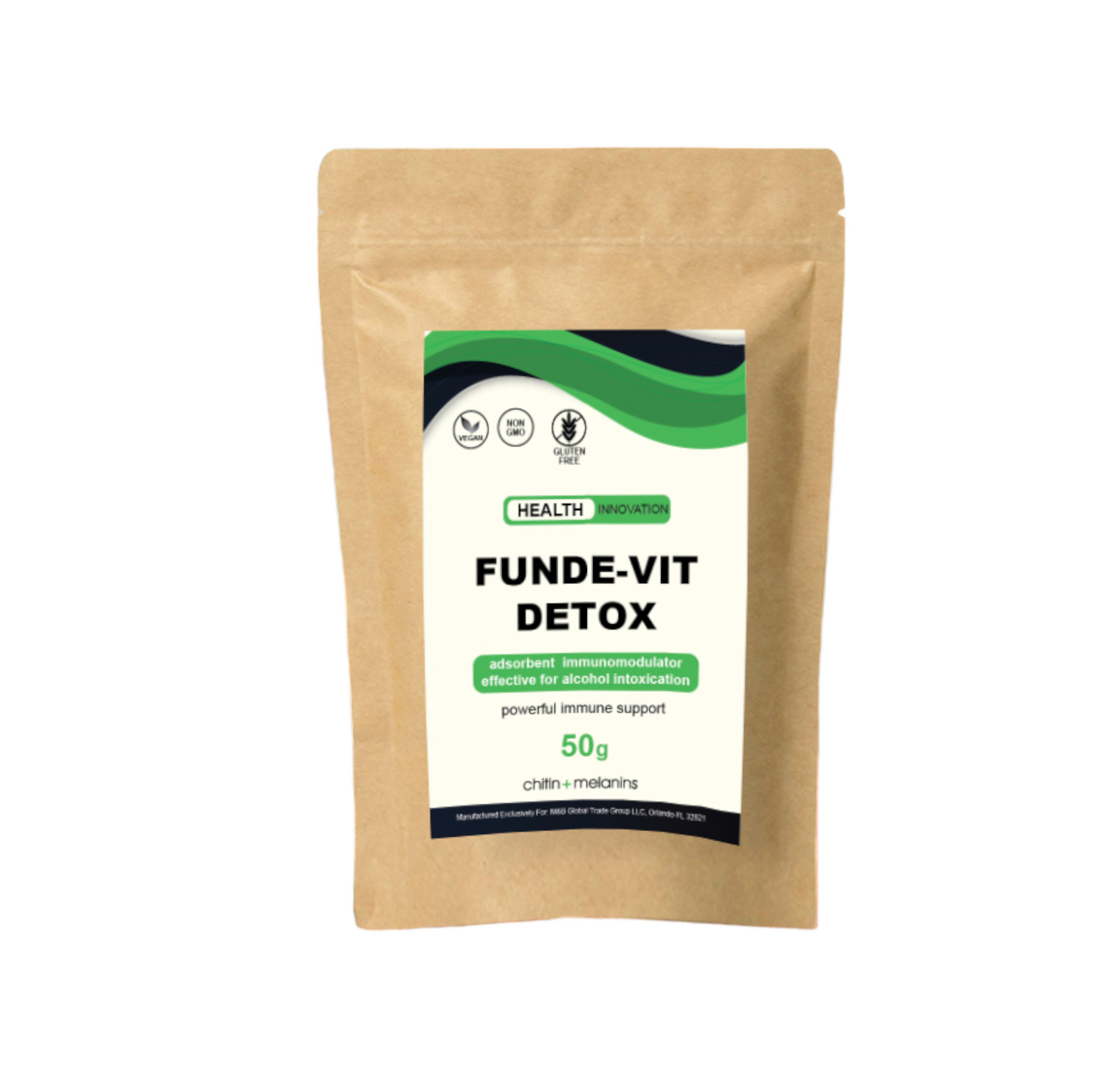 FUNDE-VIT is a natural, powerful sorbent for cleansing the body.